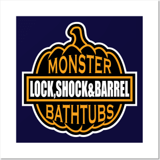 Monster Bathtubs Posters and Art